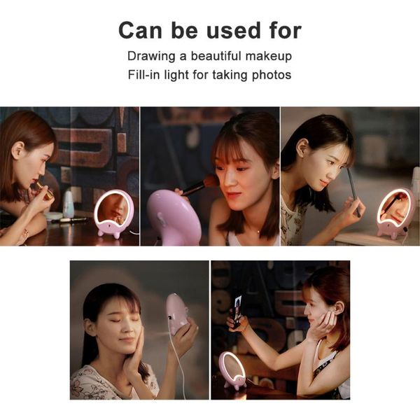 compact mirrors 2-in-1 led mirror light humidifier delicate usb charging up personal makeup for tools accessories
compact mirrors 2-in-1 led mirror light humidifier delicate usb charging up personal makeup for tools accessories