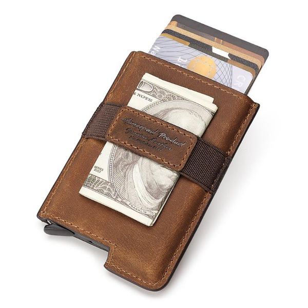 card holders 2021 genuine leather holder wallet for men male brand vintage handmade short small men's purse, Brown;gray
card holders 2021 genuine leather holder wallet for men male brand vintage handmade short small men's purse, Brown;gray
