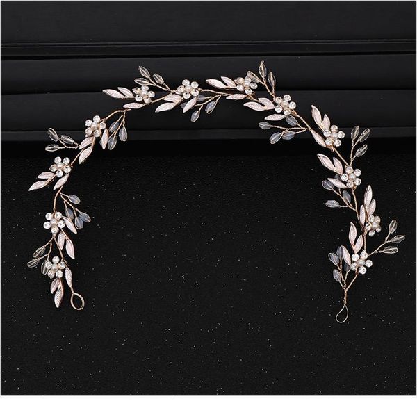 trendy wedding tiara golden flowers leaves crystal head band bride wedding hair accessories princess head band wedding qylixe
trendy wedding tiara golden flowers leaves crystal head band bride wedding hair accessories princess head band wedding qylixe