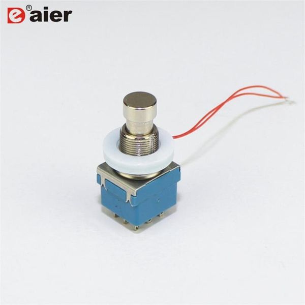 smart home control 1 set 3pdt foot switch guitar effects pedal push button on-on solder terminal with 12mm led halo ring single color
smart home control 1 set 3pdt foot switch guitar effects pedal push button on-on solder terminal with 12mm led halo ring single color