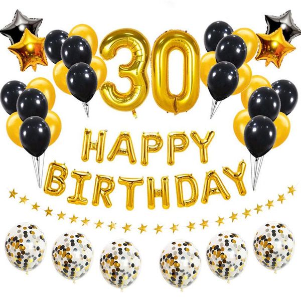 38pcs balloons set happy birthday party decorations kids girl boy supplies my first 4 6 18 21 21st 30 40 50 60 70 80 years
38pcs balloons set happy birthday party decorations kids girl boy supplies my first 4 6 18 21 21st 30 40 50 60 70 80 years