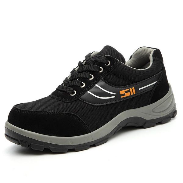 boots large size men's casual steel toe cap work safety shoes breathable worker shoe tooling security zapatos seguridad hombre, Black
boots large size men's casual steel toe cap work safety shoes breathable worker shoe tooling security zapatos seguridad hombre, Black