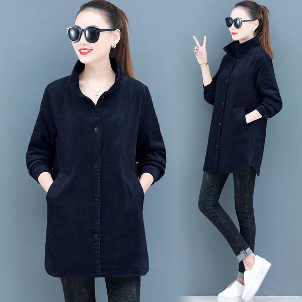 women's jackets corduroy coat women spring autumn windbreaker casual single-breasted baseball jacket loose plus size female outerwear g, Black;brown
women's jackets corduroy coat women spring autumn windbreaker casual single-breasted baseball jacket loose plus size female outerwear g, Black;brown