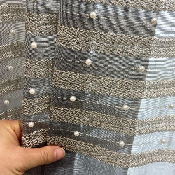 pearl sheer curtains for bedroom embroidered stripe floral beads luxurious botanical geometric bay window drapes
pearl sheer curtains for bedroom embroidered stripe floral beads luxurious botanical geometric bay window drapes