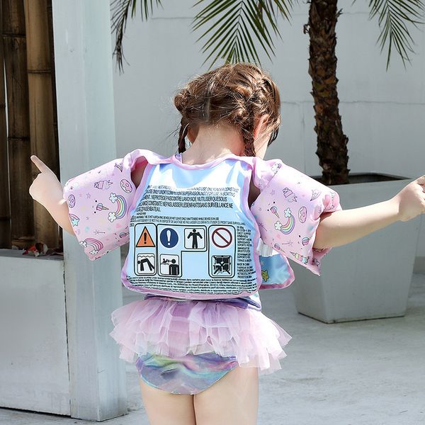 swimsuit arm circle floating cartoon children's life jacket water sleeve buoyancy vest swimming, White;black
swimsuit arm circle floating cartoon children's life jacket water sleeve buoyancy vest swimming, White;black