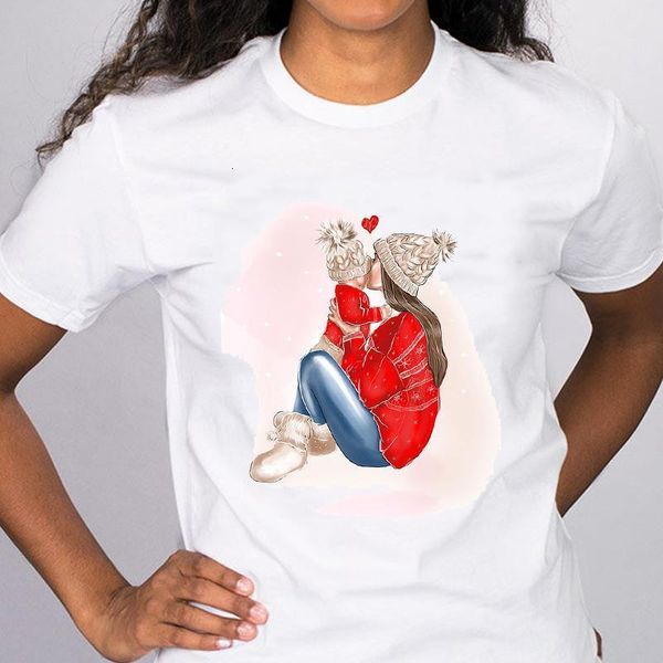 women graphic mom mother love printing short sleeve holiday merry christmas tees clothes print lady female t shirt t-shirt, White
women graphic mom mother love printing short sleeve holiday merry christmas tees clothes print lady female t shirt t-shirt, White