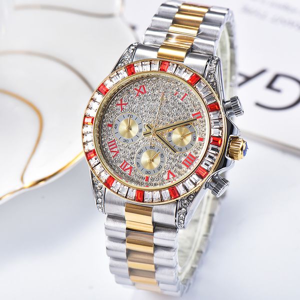 1-mens watches diamond dial full function work fashion brand sports designer montre de luxe watch mens, Slivery;brown
1-mens watches diamond dial full function work fashion brand sports designer montre de luxe watch mens, Slivery;brown