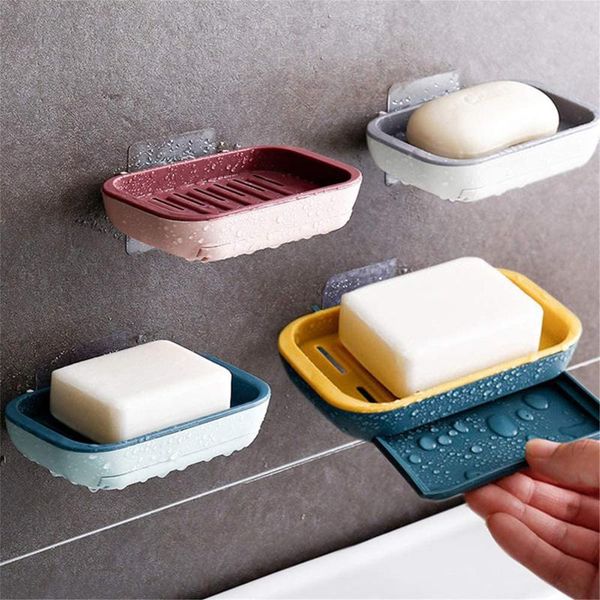 soap dishes layer-drawing type draining dispenser wall hanging box bathroom plastic rack
soap dishes layer-drawing type draining dispenser wall hanging box bathroom plastic rack