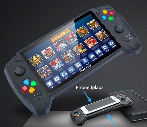 coolbaby handheld game players classic 7.0 inch handle retro game console dual joysticks for psp gba nes fc player new
coolbaby handheld game players classic 7.0 inch handle retro game console dual joysticks for psp gba nes fc player new