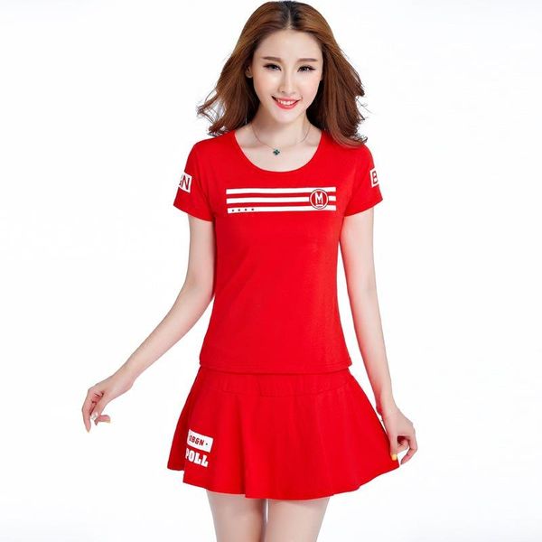 gym clothing 2021 summer short sleeve skirt women's tennis skirts sports casual set fitness suit yoga, White;black
gym clothing 2021 summer short sleeve skirt women's tennis skirts sports casual set fitness suit yoga, White;black