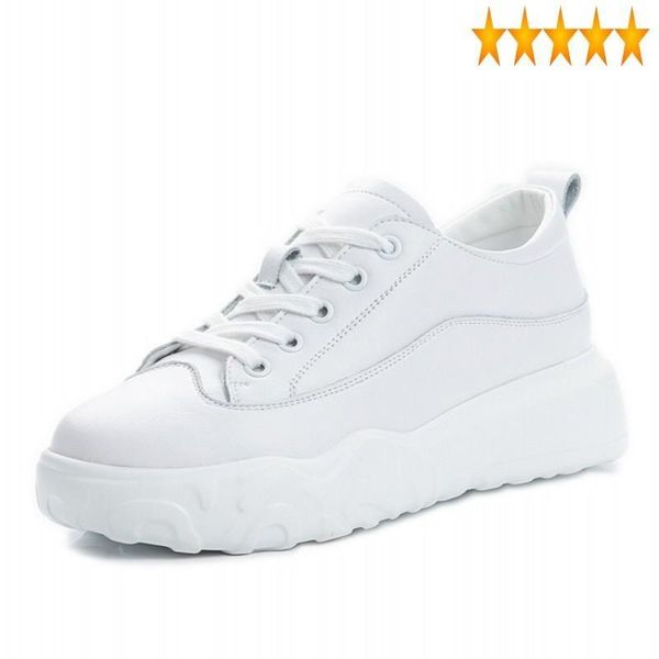 street casual women white leather platform sneakers breathable fashion autumn new lace up wedges shoes zapatos de mujer, Black
street casual women white leather platform sneakers breathable fashion autumn new lace up wedges shoes zapatos de mujer, Black