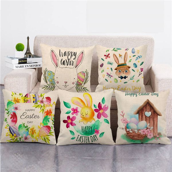 happy easter eggs cute rabbit color flowers throw pillow covers couch cushion cover home
happy easter eggs cute rabbit color flowers throw pillow covers couch cushion cover home