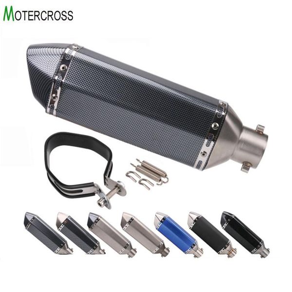 universal carbon fiber 51mm motorcycle exhaust modify motocross exhaust muffler for fz6 cbr250 cb600 mt07 atv dirt pit bike
universal carbon fiber 51mm motorcycle exhaust modify motocross exhaust muffler for fz6 cbr250 cb600 mt07 atv dirt pit bike