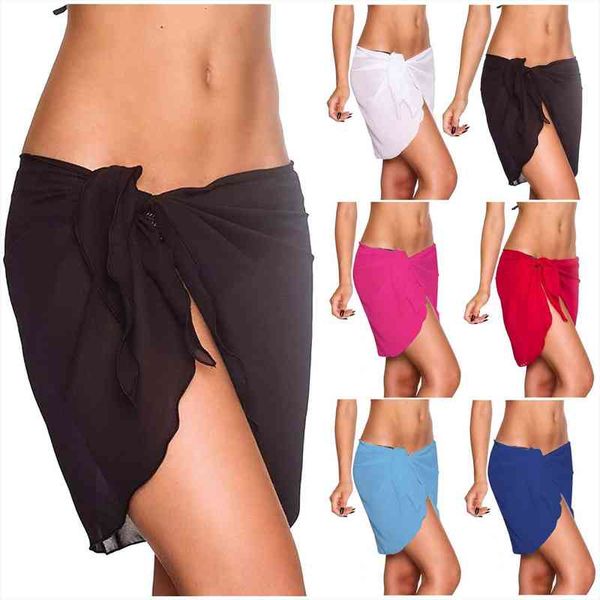 women chiffon swimwear scarf cover up wrap kaftan sarong beach wear candy color bikinis cover-ups lady beach skirts, White;black
women chiffon swimwear scarf cover up wrap kaftan sarong beach wear candy color bikinis cover-ups lady beach skirts, White;black