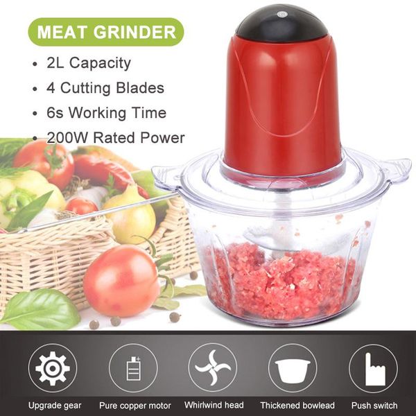 6s quick electric meat grinder 200w 2l meat silcer kitchen chopper machine vegetable cutter electro electric ginders 220v
6s quick electric meat grinder 200w 2l meat silcer kitchen chopper machine vegetable cutter electro electric ginders 220v
