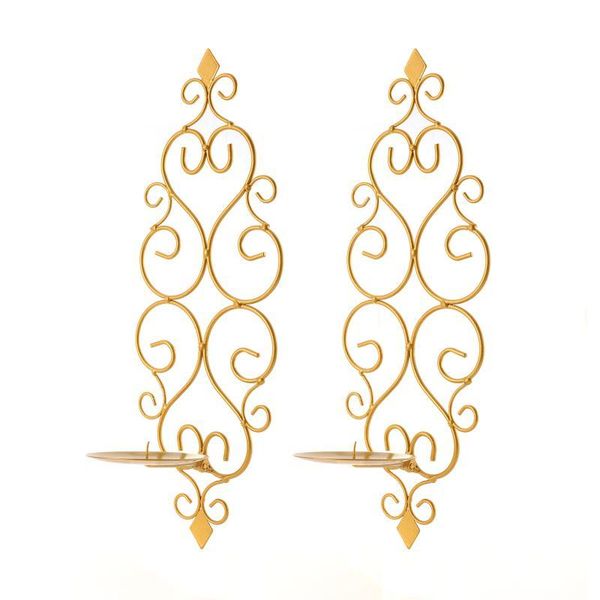 candle holders 2pcs elegant swirling flower iron hanging wall mounted holder wedding christmas home decorative sconce rack shelf
candle holders 2pcs elegant swirling flower iron hanging wall mounted holder wedding christmas home decorative sconce rack shelf