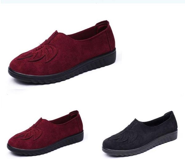women's formal wear shoes in spring and autumn flat bottom round head mother @0258888, Black
women's formal wear shoes in spring and autumn flat bottom round head mother @0258888, Black