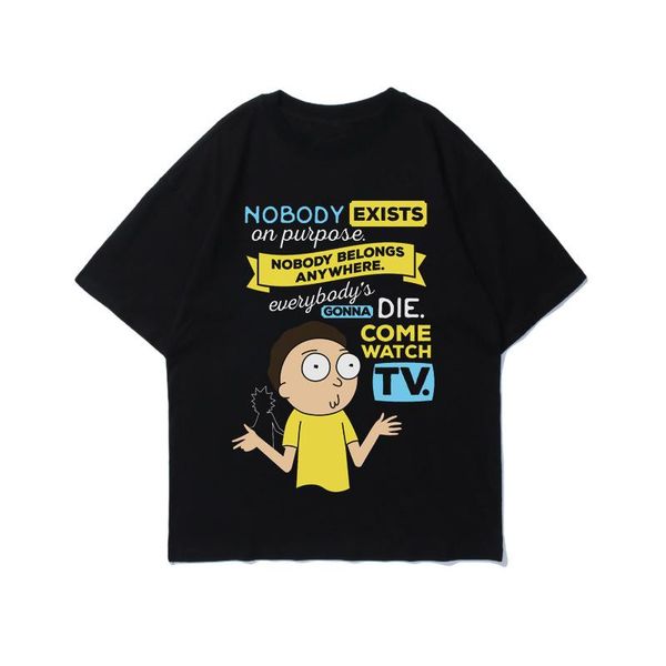 men's t-shirts 2021 summer trendy t-shirt nobody exists on purpose black comedy graphic retro tee shirt oversized tees, White;black
men's t-shirts 2021 summer trendy t-shirt nobody exists on purpose black comedy graphic retro tee shirt oversized tees, White;black