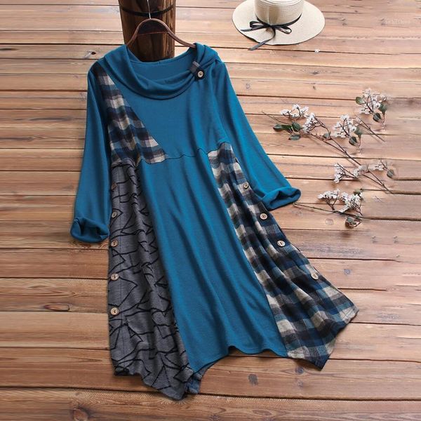 casual dresses patchwork plaid woman dress vintage maxi for women long sleeve button scarf collar vestido de mujer, Black;gray
casual dresses patchwork plaid woman dress vintage maxi for women long sleeve button scarf collar vestido de mujer, Black;gray