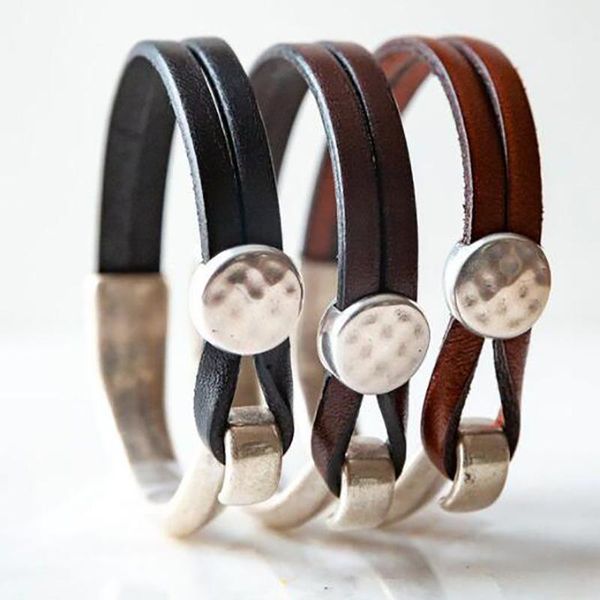 bangle simple brown leather wrap bracelet for men and women | boho jewelry layering cuff pjl986i-i8 christmas gift minimalist, Black
bangle simple brown leather wrap bracelet for men and women | boho jewelry layering cuff pjl986i-i8 christmas gift minimalist, Black
