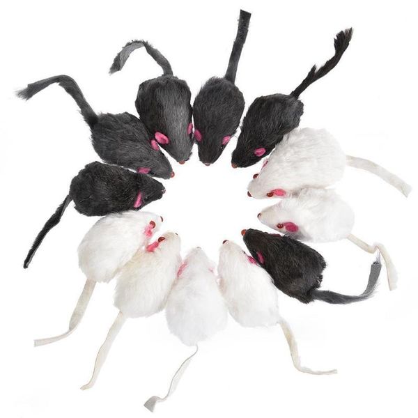 cat toys 12pcs fur mouse squeaky sound mice rat toy for pet kitten puppy playing plush false black/white 12.5cm
cat toys 12pcs fur mouse squeaky sound mice rat toy for pet kitten puppy playing plush false black/white 12.5cm