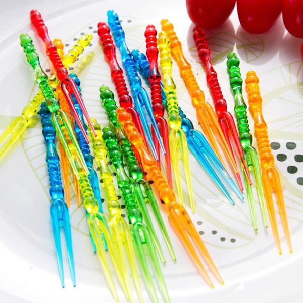 forks 50pcs/package motley disposable party plastic fruit cake dessert fork pick outing portable tableware multicolor
forks 50pcs/package motley disposable party plastic fruit cake dessert fork pick outing portable tableware multicolor