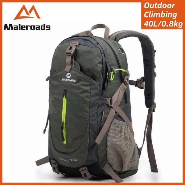 backpack maleroads outdoor climbing backpacks ultralight camping bag waterproof 40l hiking with rain cover sport
backpack maleroads outdoor climbing backpacks ultralight camping bag waterproof 40l hiking with rain cover sport