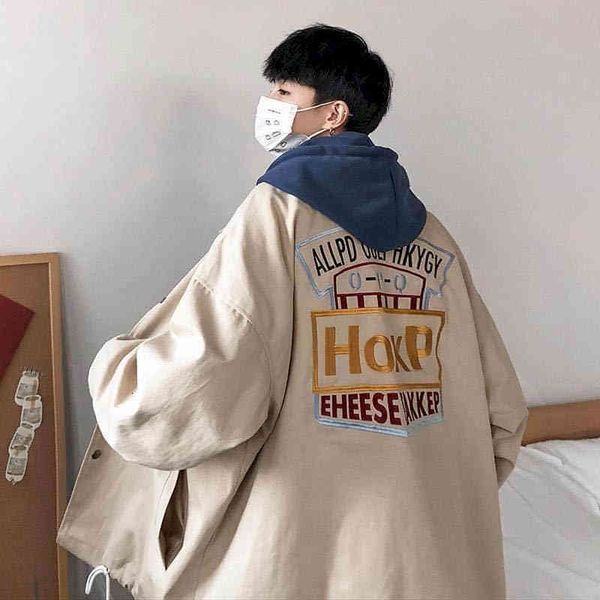 men's jackets jaqueta masculina estilo coreano tendência casual solta hong kong bordado safari jaqueta bonito preppy streetwear 94m9, Black;brown
men's jackets jaqueta masculina estilo coreano tendência casual solta hong kong bordado safari jaqueta bonito preppy streetwear 94m9, Black;brown