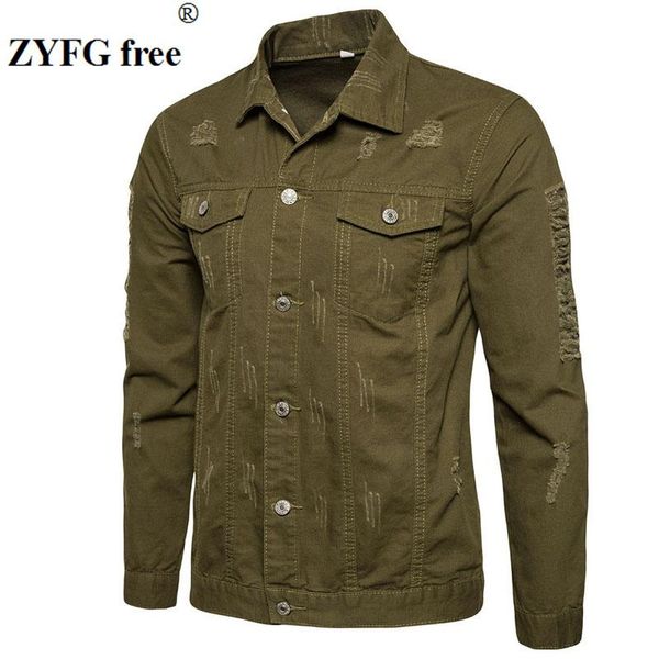 men's jackets 2021 style winter jacket fashion frayed holes mens solid color coats single-breasted jean fabric s-xxl, Black;brown
men's jackets 2021 style winter jacket fashion frayed holes mens solid color coats single-breasted jean fabric s-xxl, Black;brown