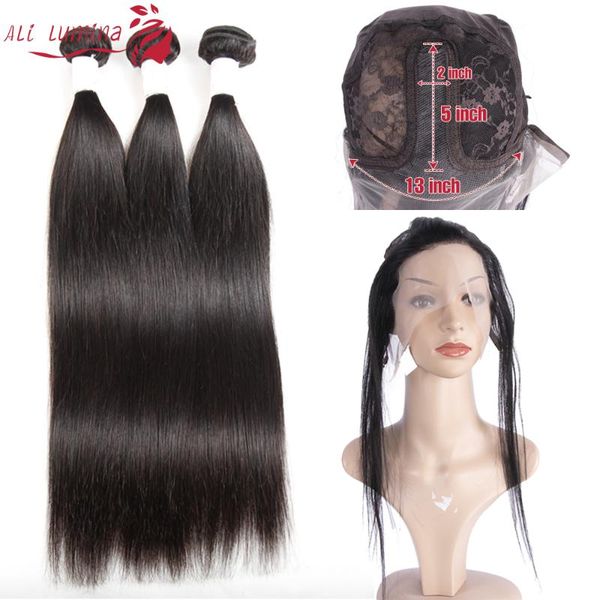 human hair bulks bone straight bundles with frontal 13x5x2 t lace front transparent closure mongolian, Black
human hair bulks bone straight bundles with frontal 13x5x2 t lace front transparent closure mongolian, Black
