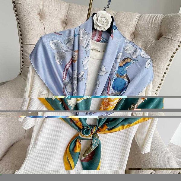 scarves 90*90cm design for women shawl print silk feeling hijab scarf neckerchief female bandana square foulard ladies wrap 2021, Blue;gray
scarves 90*90cm design for women shawl print silk feeling hijab scarf neckerchief female bandana square foulard ladies wrap 2021, Blue;gray