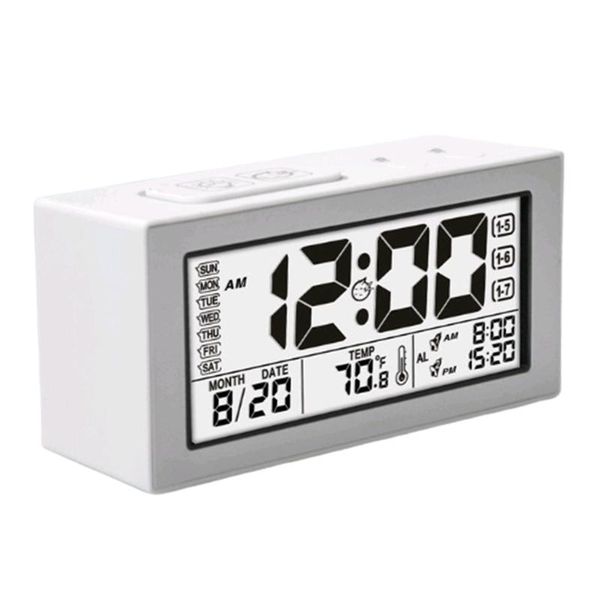led digital alarm clock, electric clocks for bedroom, bedside