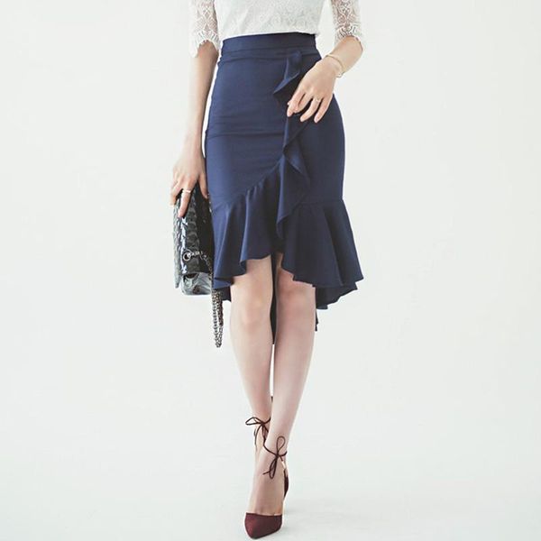skirts customize women summer style 6xl 7xl plus size peplum skirt midi fishtail high waist pencil saia frill hi low, Black
skirts customize women summer style 6xl 7xl plus size peplum skirt midi fishtail high waist pencil saia frill hi low, Black