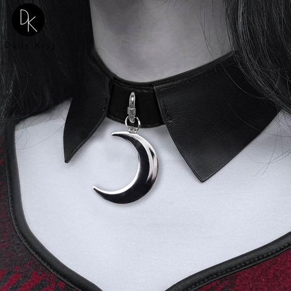 chains halloween choker moom pendant women belt necklace bondage gothic cosplay punk jewelry black charm girls, Silver
chains halloween choker moom pendant women belt necklace bondage gothic cosplay punk jewelry black charm girls, Silver