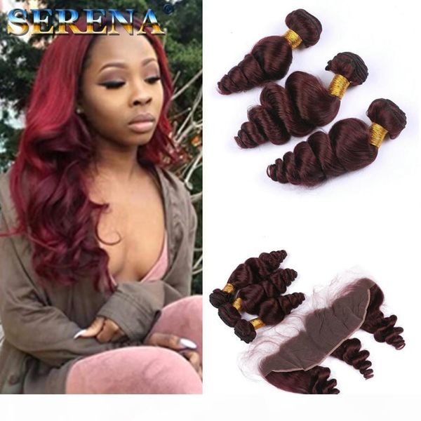 2018 new style 99j peruvian loose wave with 13x4 frontal closure 99j virgin hair with ear to ear closure wine red human hair 4 pcs lot, Black;brown
2018 new style 99j peruvian loose wave with 13x4 frontal closure 99j virgin hair with ear to ear closure wine red human hair 4 pcs lot, Black;brown