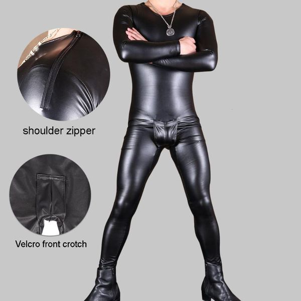 gym clothing elastic pu leather light fleece warm autumn winter thermal underwear sets tights unitard jumpsuit mens lingerie bodysuit romper, White;black
gym clothing elastic pu leather light fleece warm autumn winter thermal underwear sets tights unitard jumpsuit mens lingerie bodysuit romper, White;black