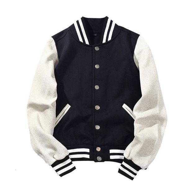 men's hoodies & sweatshirts arrival spliced brand single breasted patchwork short style rib sleeve bomber jacket men cotton casual base, Black
men's hoodies & sweatshirts arrival spliced brand single breasted patchwork short style rib sleeve bomber jacket men cotton casual base, Black
