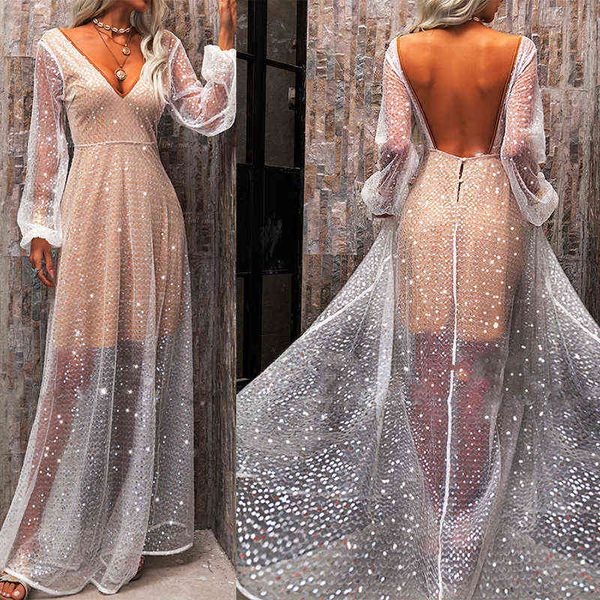 luxury evening dress 2021 long sleeve lotus temperament v-neck bead backls evening s3183, Black;gray
luxury evening dress 2021 long sleeve lotus temperament v-neck bead backls evening s3183, Black;gray