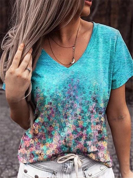 women's t-shirt women 2021 summer t shirts casual short sleeve tees flowers print female v-neck loose office shirt fashion plus size 5, White
women's t-shirt women 2021 summer t shirts casual short sleeve tees flowers print female v-neck loose office shirt fashion plus size 5, White