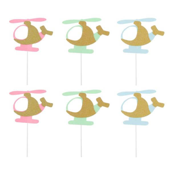 other festive & party supplies 30pcs glitter helicopter cake ers lovely paper picks decoration creative shape cupcake birthday desser
other festive & party supplies 30pcs glitter helicopter cake ers lovely paper picks decoration creative shape cupcake birthday desser