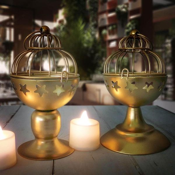 candle holders european style hollowed iron candlestick gold plating bird cage decoration christmas holder wedding party home decor
candle holders european style hollowed iron candlestick gold plating bird cage decoration christmas holder wedding party home decor