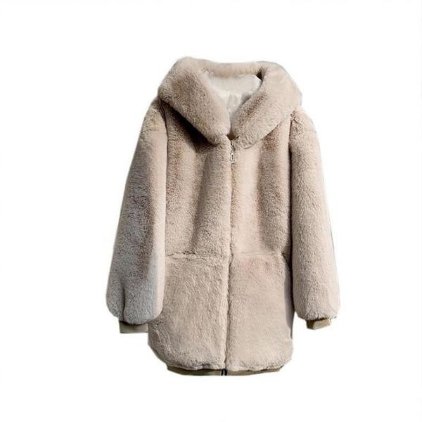 women's fur & faux casual coats imitation plus cotton europe america autumn winter women loose coat mid-length hooded, Black
women's fur & faux casual coats imitation plus cotton europe america autumn winter women loose coat mid-length hooded, Black