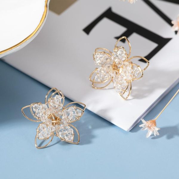 stud yaonuan cute/romantic gold plated earrings for girls inlaid acrylic five-leaf clover ear studs fashion jewelry accessories party, Golden;silver
stud yaonuan cute/romantic gold plated earrings for girls inlaid acrylic five-leaf clover ear studs fashion jewelry accessories party, Golden;silver