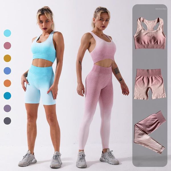 yoga outfit seamless fitness gradient sports clothing workout set high waist 2 piece suits pants women plus size gym bra shorts outfits
yoga outfit seamless fitness gradient sports clothing workout set high waist 2 piece suits pants women plus size gym bra shorts outfits