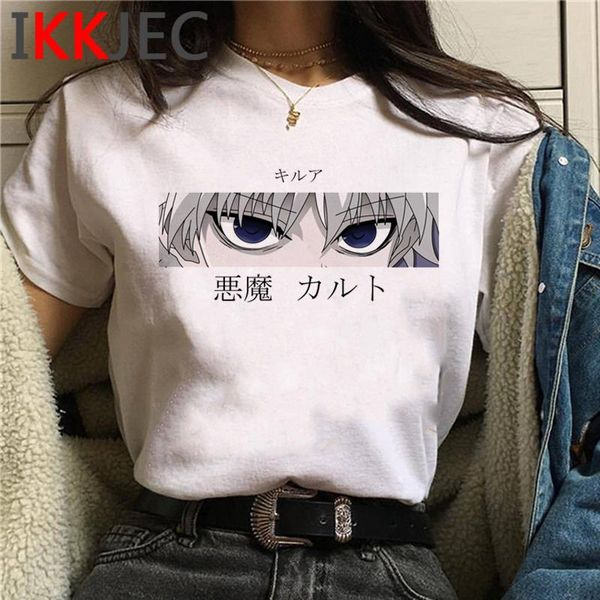 women's t-shirt x killua zoldyck kurapika women vintage harajuku kawaii casual japanese t shirt streetwear, White
women's t-shirt x killua zoldyck kurapika women vintage harajuku kawaii casual japanese t shirt streetwear, White
