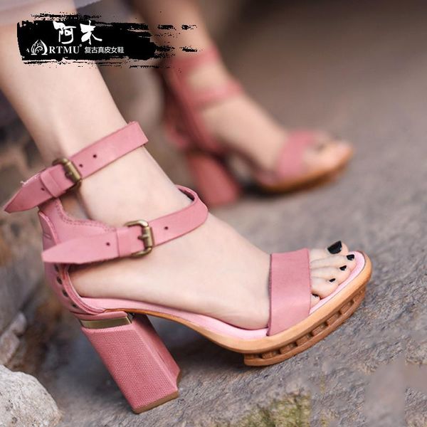 artmu original women sandals 9 cm super high heel shoes handmade genuine leather open toe sandals pink summer ladies shoes, Black
artmu original women sandals 9 cm super high heel shoes handmade genuine leather open toe sandals pink summer ladies shoes, Black
