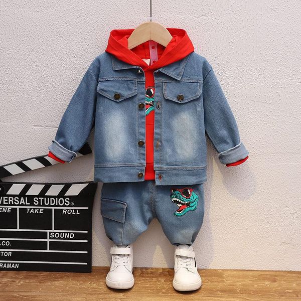 clothing sets fashion kids spring autumn cartoon casual clothes baby boys girls denim jacket hoodies pants 3pcs/sets children cotton tracksu, White
clothing sets fashion kids spring autumn cartoon casual clothes baby boys girls denim jacket hoodies pants 3pcs/sets children cotton tracksu, White