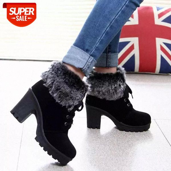 high heel boots women shoes 2021 fashion plush lace up keep warm winter women boots new design shoes woman ankle female #zn8u, Black
high heel boots women shoes 2021 fashion plush lace up keep warm winter women boots new design shoes woman ankle female #zn8u, Black