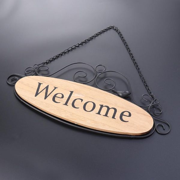 party decoration wooden welcome shingle hanging doorplate creative iron art wall sign decor
party decoration wooden welcome shingle hanging doorplate creative iron art wall sign decor
