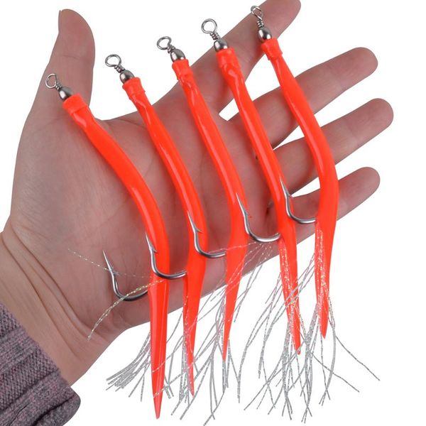 10/20/30/40pcs fishing hooks set barbed ocs hook with rolling swivel and thread feather roped sea fishing tackle
10/20/30/40pcs fishing hooks set barbed ocs hook with rolling swivel and thread feather roped sea fishing tackle
